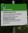 Waldwegeschild3